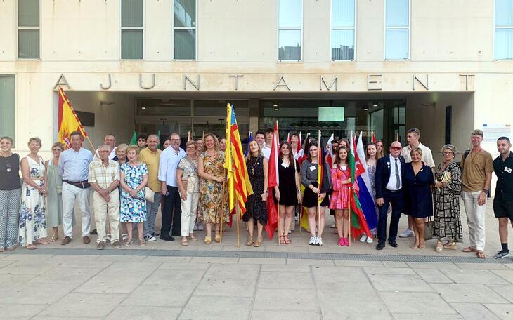 Veinte jóvenes de 15 países participan en el ‘Lions Costa Blanca Camp’ que se celebra en Benidorm